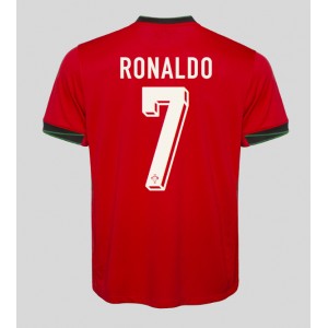 Fotbalové Dres Portugalsko Cristiano Ronaldo #7 Domácí Oblečení ME 2024 Krátký Rukáv